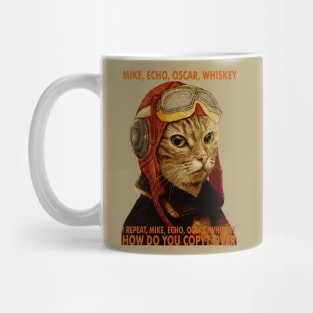 M.E.O.W. Mike Echo Oscar Whiskey Mug